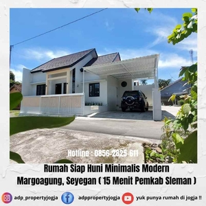Rumah Siap Huni Minimalis Modern Lokasi Di Margoagung Seyegan Sleman