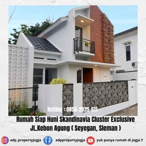 Rumah Siap Huni Skandinavian Modern Di Jl Kebonagung Seyegan Sleman