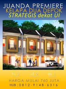 Rumah Strategis 2 Lt Dekat Ui Depok