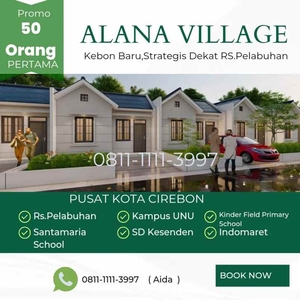 Rumah Subsidi Kpr Pusat Kota Cirebon Terlaris Alana Village Kebon Baru