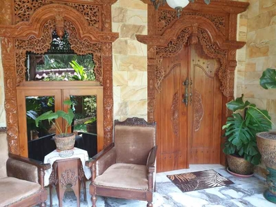 Rumah Vintage 15lt Hdp Utara Semi Furnished Dalam Bukit Cinere Indah