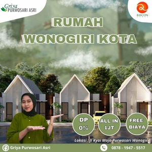 Rumah Wonogiri Kota Bebas Biaya Biaya