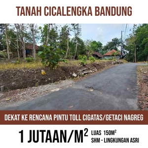 Tanah Bandung 15 Km Dari Yonif 330 Nagreg Cicalengka Shm