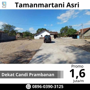 Tanah Di Sleman Dekat Jalan Raya Prambanan