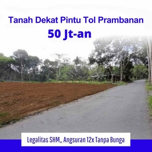 Tanah Dijual Klaten Dekat Utara Spbu Manisrenggo