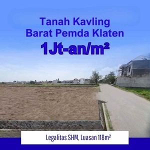 Tanah Dijual Klaten Utara Jalan Jogja Solo