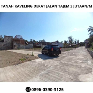 Tanah Kaveling Dekat Jalan Tajem 3 Jutaanm