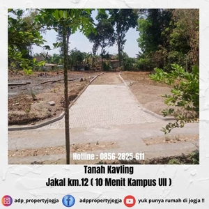 Tanah Kavling Di Jakal Km12 Lok Di Selatan Kampus Uii Atau Ponpes