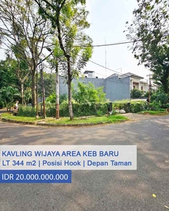 Tanah Kavling Hook Near Jl Wijaya Kebayoran Baru Jakarta Selatan
