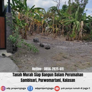 Tanah Kavling Istimewa Di Sambisari Purwomartani Kalasan Sleman