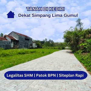 Tanah Kediri Dekat Simpang Lima Gumul Shm Pecah Unit