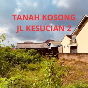 Tanah Murah Jl Kesucian 2 Palembang