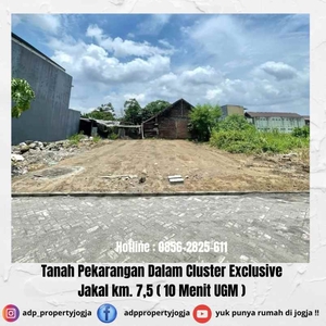 Tanah Pekarangan Dalam Cluster Exclusive 10 Menit Ugm Di Jakal Km 75