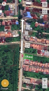 Tanah Pinggir Jalan Sepakat 2 Untan Ukuran 20x40 Harga 36m