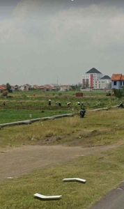 Tanah Sawah Pinggir Jalan Zona Ramai Strategis