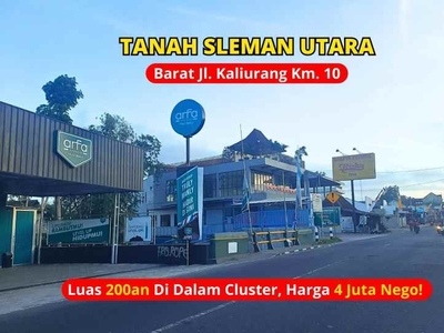Tanah Strategis Jogja Dekat Jl Kaliurang Km 10 Lingkungan Asri Coc