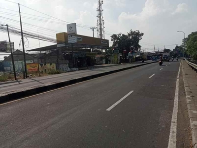 Tanah Tepi Jalan Raya Bogor Area Cibinong 10 Menit Tol Citeureup