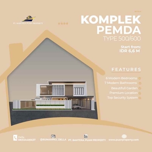 Type 500 Rumah Mewah Desain Bebas Request Di Cemara Kipas Pekanbaru