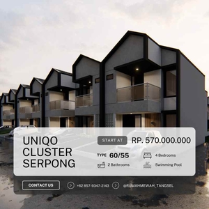 Uniqo Cluster Serpong Bsd Ciater Pamulang Tangerang Selatan