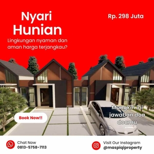 Hunian Nyaman Dekat Exit Tol Dan Surabaya Dibawah 300 Juta Promo Cash