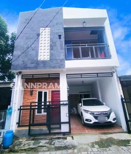Rumah 2 Lantai Dalam Cluster Pinggir Jalan Cinangka Siap Huni Gadland