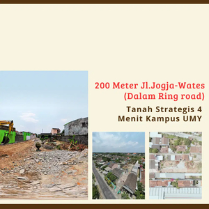 4 Menit Kampus UMY Jogja, Lokasi 100 meter jalan Ringroad