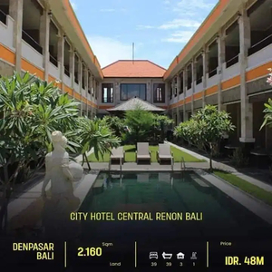 BUC City Hotel Bintang 3 Harga Pandemi COVID di Central Renon - Bali
