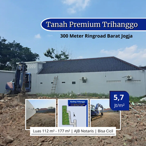 Dalam Ringroad Barat Jogja, Tanah Premium Trihanggo Siap AJB Notaris