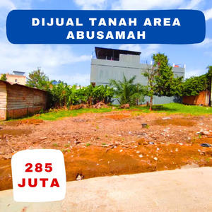 Dijual Tanah Murah Lokasi Abusamah, Suka Bangun 2, SHM