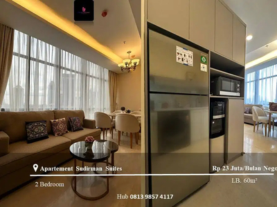 Disewakan Apartemen Sudirman Suites Low Floor 2BR Full Furnished