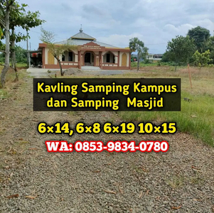 Jual Kavling Rumah Kos Samping Kampus UIN Makassar