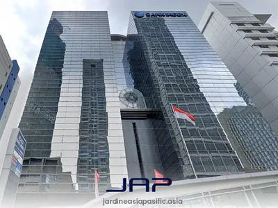 Sewa Kantor Plaza Bank Index Luas 172 m2 Fitted Thamrin Jakarta Pusat
