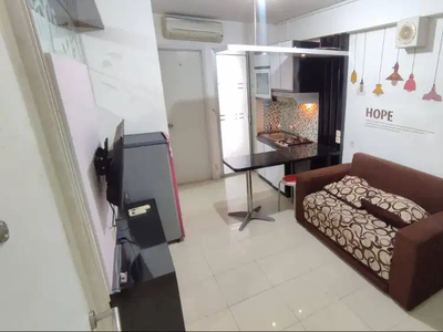 sewa murah Apartment Bassura City 2Bedroom Furnished Lantai Rendah