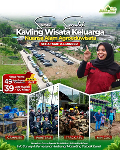 Tana Kavling Mura di Nuansa Alam Agrowisata Bogor