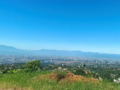 Tanah kavling siap bangun view kota bandung dan lembah perbukitan