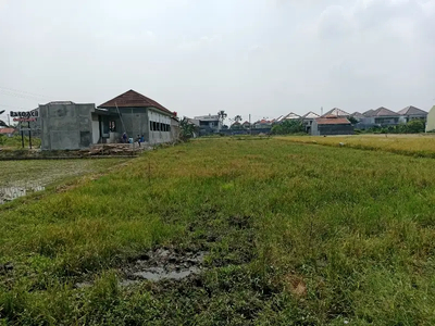 tanah kering siap bangun