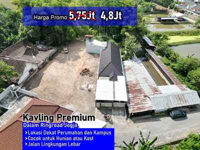 Tanah Premium Jogja, 4 Menit Calon Exit Toll Trihanggo: Promo Harga