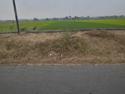 Tanah (sawah) di ds Sroyo jaten Karanganyar