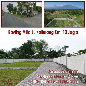 Tanah Siap Bangun Jakal Km. 10 Jogja, View Merapi