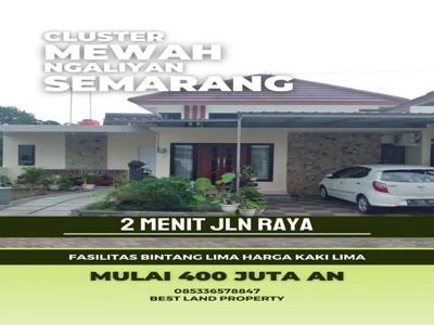 Cluster baru 2 mnt jln raya ngaliyan semarang