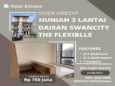 Hunian 3 Lantai Di Lavon Swancity Daisan