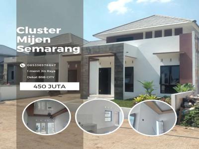 Tanpa repot tinggal masuk rumah baru mijen semarang