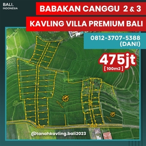 Di Jual Tanah Kavling Babakan Canggu Bali