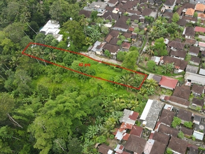 Tanah SHM 21are/2100sqm river view - Ubud