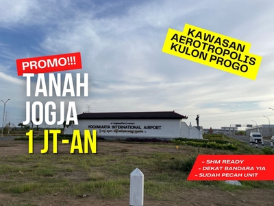 Tanah Strategis Dekat Bandara YIA Jogja, Cocok Untuk Investasi