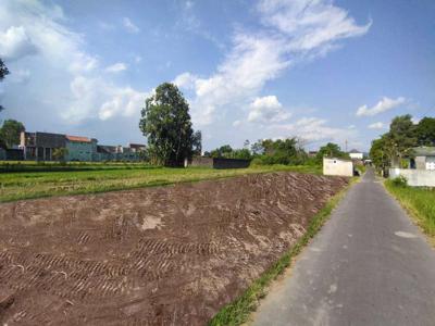 Dekat Jl Utama Jogja Solo, Tanah Di Kalasan, Area Toll Purwomartani