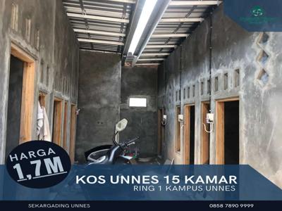 DIJUAL CEPAT KOS SIAP HUNI 15 KAMAR UNNES GUNUNGPATI NEGO PEMILIK