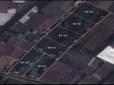 Dijual CepatTanah Kavling ± 80 M² Harga NJOP