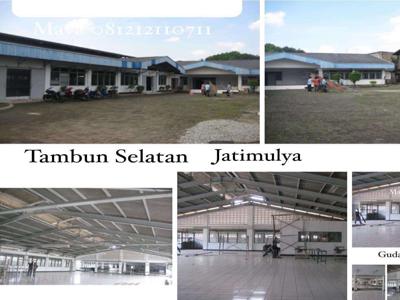 Dijual Gudang LT 2200 m2 Tambun Selatan Bekasi
