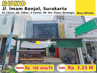 Dijual Ruko Tengah Kota Solo, Kampung Baru, siap pakai, akses lebar